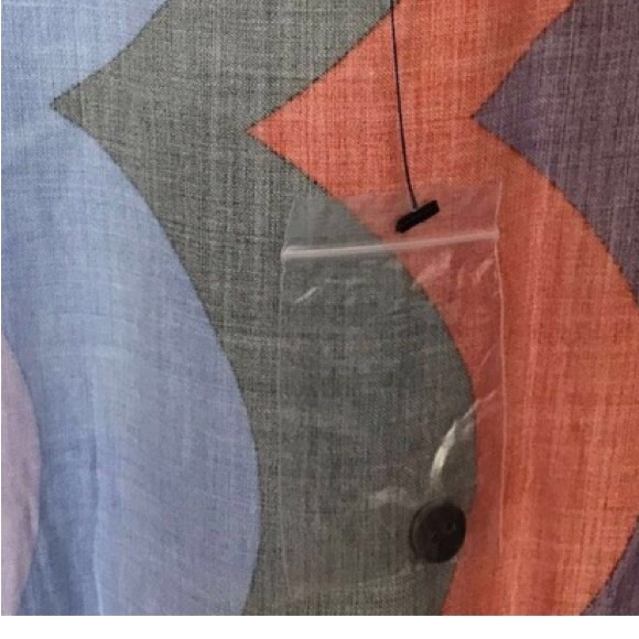 NWT • VICI Abstract Print Multicolor Maxi Wrap Dress / Duster - Picture 8 of 11